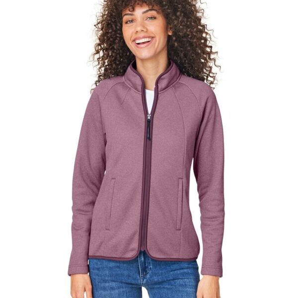 Women's Venture Heathered Stripe Full-Zip Jacket Thumbnail